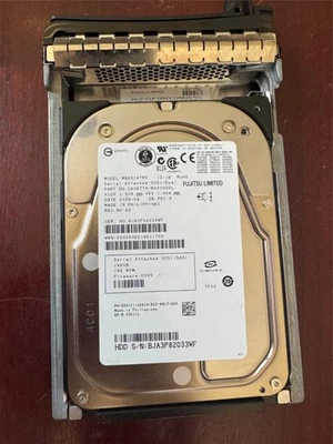XK111 DELL 0XK111 146GB SAS 15K 3GBPS 3.5" HARD DRIVE W/TRAY MBA3147RC - Image 1 of 4