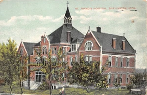 # K2369 Burlington, IA.    POSTAL, HOSPITAL SAN FRANCISCO - Imagen 1 de 2