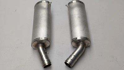 GENUINE DUCATI  1098 1198 2008-11  EXHAUSTS SILENCERS MUFFLERS LEFT AND RIGHT - Image 1 of 4