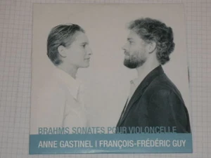 Brahms cello sonatas GASTINEL GUY Naive Promo CD Rare - Picture 1 of 1