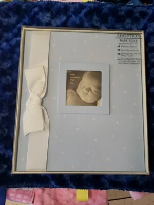 Penny Laine Paper Adoption Baby Book Album Keepsake Memory  New in Box - Image 1 of 4