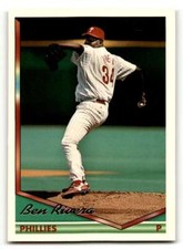 1994 Topps #352 Ben Rivera    Philadelphia Phillies Baseball Cards EX/N ID:61674