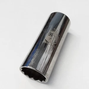 Armstrong 12-230 1/2" Drive 1" Deep Socket 6-Point USA Made - Picture 1 of 2