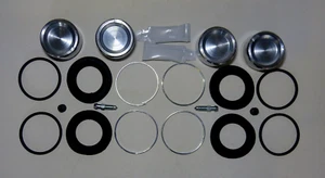 2 x Repair Kit + Piston 48 mm for Girling - Brake Caliper Rear DELOREAN DMC - Picture 1 of 1