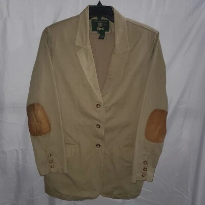Orvis Sport Coat Mens 44 Large Beige  Cotton Blazer Jacket Retails New - Image 1 of 4