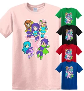 Its Funneh T Shirt Gaming YouTuber Gift Kids Girls ItsFunneh Birthday Top - Picture 1 of 8
