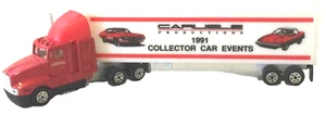 Vintage Big Rig Diecast Tractor Trailer 1991 COLLECTOR CAR EVENT CARLISLE PROD - Picture 1 of 12