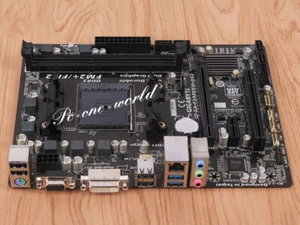 Zócalo de placa base Gigabyte GA-F2A88XM-DS2 FM2+ DDR3 AMD A88X 100 % funcionando - Imagen 1 de 2