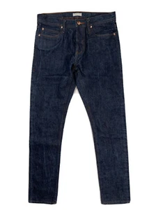 Jeans uomo The Unbranded Brand Selvedge Denim taglia 32x31 grezzo denim lavaggio B3 - Foto 1 di 13