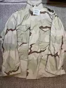USGI Brand New Unissued M65 Field Jacket Medium/Small Regular Desert Camo. - Picture 1 of 3