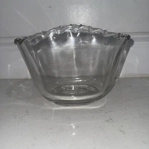 Vintage Century By Fostoria Clear Vase / Oval Bowl - Picture 1 of 4