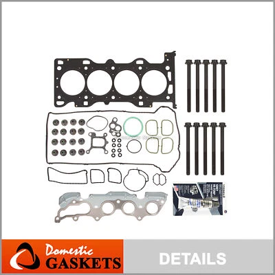 Fits 03-11 Mazda 3 5 6 Ford Focus 2.0 2.3 Head Gasket Head Bolts Set MZR VIN Z N - Image 1 of 4