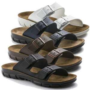 Mens Birkenstock Bilbao Birko Flor Work Kitchen Garden Sandals Sizes 7 to 12 - Picture 1 of 25