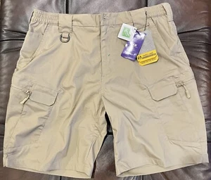 Pantalones Cortos de Carga Hard Land Para Hombre Tactical Bronceado Serie Exterior NUEVOS CON ETIQUETAS Talla 38 - Imagen 1 de 11
