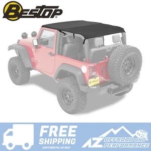 Bestop Bikini Safari Version - Black Diamond fits 10-18 Jeep Wrangler JK 2 Door - Bild 1 von 1