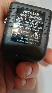 Netgear Adattatore AC-DC PWR-090-151 - Trasformatore Classe 2 Adattatore AC DC 9V 500ma - Foto 1 di 2