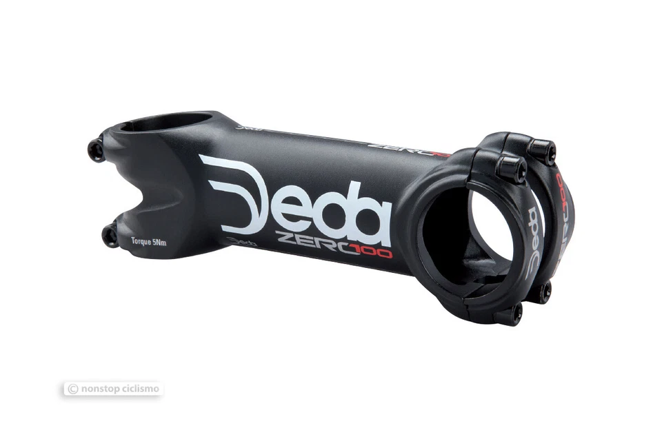 Deda Elementi ZERO100 +/-8° Alloy Stem BLACK 80/90/100/110/120/130mm - Image 1 of 1