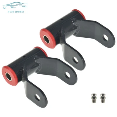 Kit de nivelación grilletes descensores traseros de 2" para Dodge Ram 1500 2x2 2002-2008 Foto 1 de 4