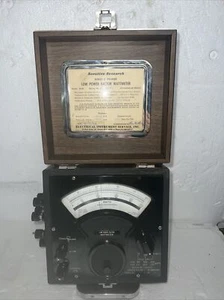 VINTAGE SENSITIVE FORSCHUNGSINSTRUMENTE CORP NIEDRIGER STROMFAKTOR WATTMETER MODELL DLW - Bild 1 von 9