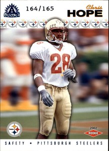 2002 Pacific Adrenaline Blue #221 Chris Hope /165