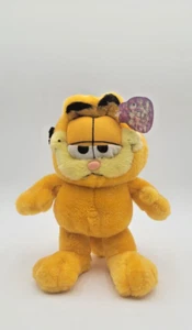 Vintage Garfield The Cat By PAWS Play By Play 11” Stuffed Plush Jim Davis W/Tag - Picture 1 of 8