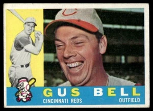 1960 Topps Gus Bell Cincinnati Reds #235 - Picture 1 of 2