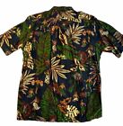 Polo Sport Ralph Lauren Vintage Herren M Shirt hawaiianisch geknöpft Baumwolle Blumenmuster