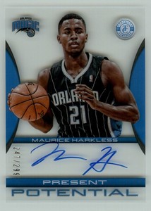 2013-14 Totally Certified Present Potential Autograph Maurice Harkless Auto /299
