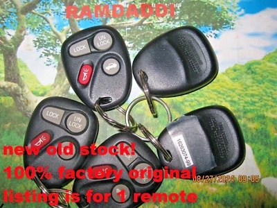 Nuevo 100% OEM 00/07 CTS SRX Sunfire Cavalier 16263074 Mando a distancia L2C0005T Saturn Foto 1 de 3