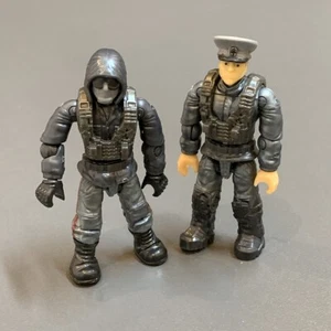 Lot 2  Mega Bloks Consturx Call Of Duty COD Soldier & General Building Figure #q - Picture 1 of 8