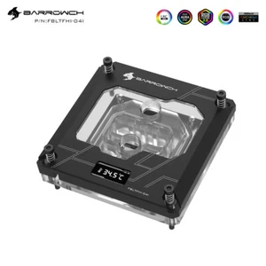 Barrow CPU Water Block TFT Digital Display For INTEL LGA 115X 1200 1700 2011 X99 - Picture 1 of 14