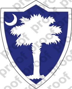 STICKER US ARMY NATIONAL GUARD South Carolina - Picture 1 of 1