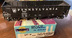 HO ROCO Pennsylvania RR 40' 4 Bay Hopper Spung Trucks METAL WHEELS KD's - Picture 1 of 6