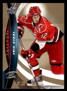 Eric Staal 2009 Upper Deck Trilogy #54   Carolina Hurricanes