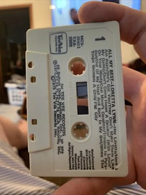 RARE OOP Loretta Lynn CASSETTE TAPE 1978 Tee Bee Records Tape Only No Case WoW - Image 1 of 4