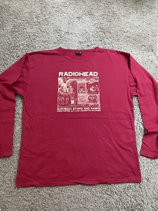 Radiohead W.A.S.T.E. 2000 Kid A Amnesiac Vintage Size XXLarge Langarmshirt - Bild 1 von 8