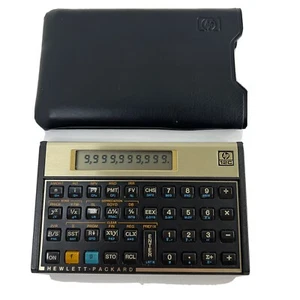 Vintage HP 12C Finanzrechner mit Originaletui & Handbuch Made in USA. H - Bild 1 von 7
