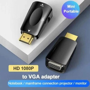 HDMI-compatible Female to VGA Male Converter ' - Imagen 1 de 18