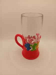Disney on Ice Mickey & Friends Light Up Plastic Cup Red Base WORKING LIGHTS! - Picture 1 of 3