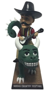 2017 Hodag Country Festival 40th Anniversary Bobblehead - Picture 1 of 1