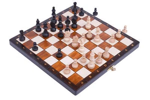 The Brown Magnetic Chess Set - Picture 1 of 12