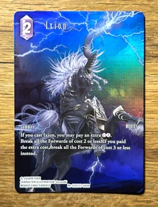 Final Fantasy TCG Legacy Collection Ixion Re-121C/17-090R Full Art *FOIL* - Foto 1 di 2