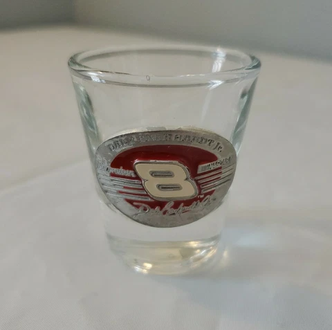 DALE EARNHARDT JR. #8 Logo SHOT GLASS Cover