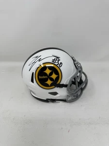 JAYLEN WARREN SIGNED AUTOGRAPH PITTSBURGH STEELERS MINI HELMET PSA/DNA COA RARE - Picture 1 of 5