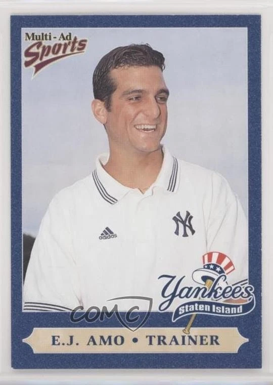 1999 Multi-Ad Sports Staten Island Yankees EJ Amo #4 - Image 1 of 2