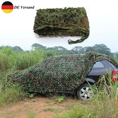 Military Camouflage Jagd Tarnnetz Armee Army Tarnung Camo Hunter Net Dekonetz DE - Bild 1 von 4