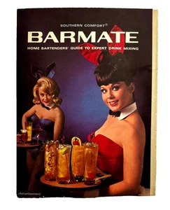 Southern Comfort Barmate Bartenders Guide To Drink Mixing 1965 Playboy insert - Bild 1 von 2