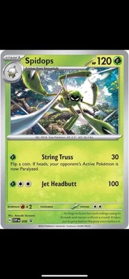 Spidops 009 Sv: Scarlet & Violet Promo Cards Holo - Image 1 of 3