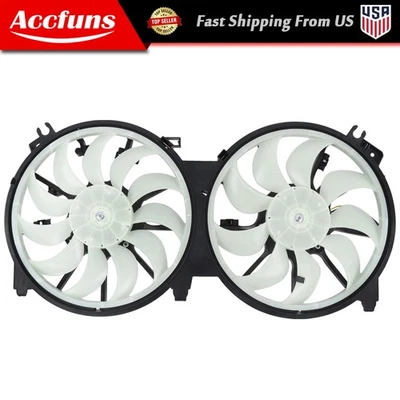 Conjunto de ventilador de refrigeración del radiador 21481ZY70A para Nissan Máxima 3,5 L 2009 2010-2014 Foto 1 de 4