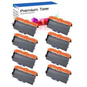 PACK 8 cartuchos de tóner TN750 para Brother TN-750 HL-5470DW HL-5470DWT HL-6180DW - Imagen 1 de 23
